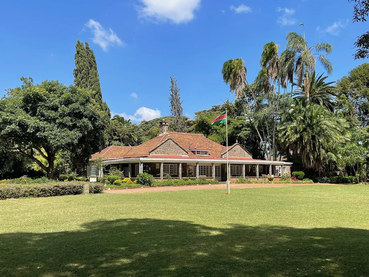 Karen Blixen Museum homestead and lawns, Karen, Nairobi