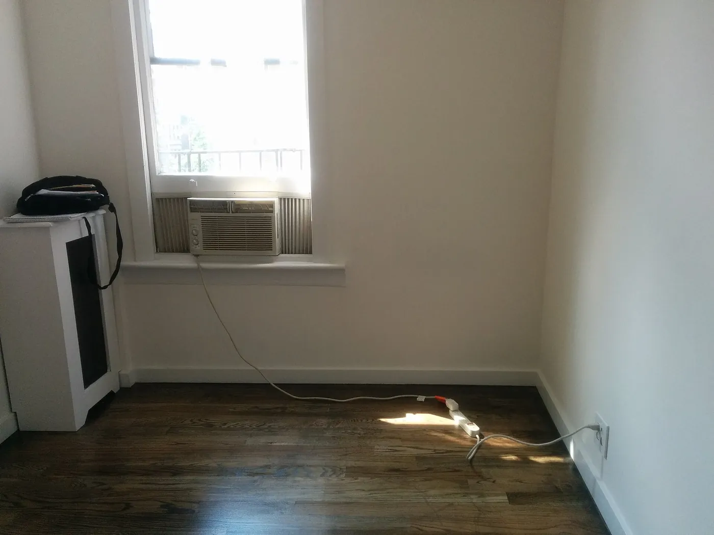 Before: empty apartment room with bare floor, Syokimau